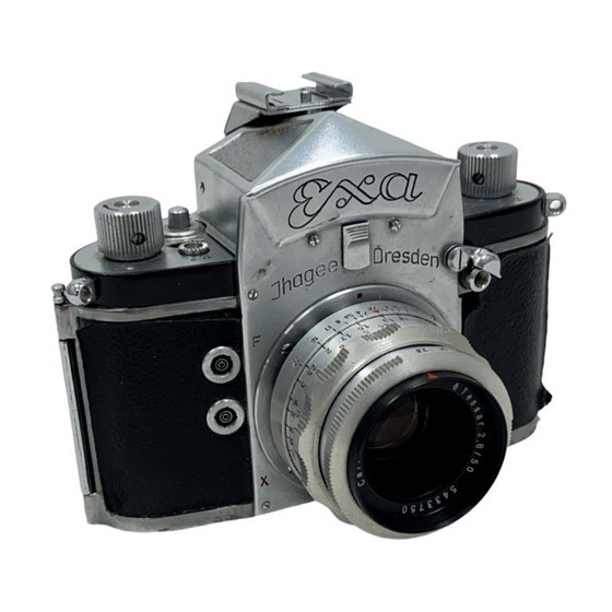 Image 1 of Fotocamera tedesca EXA Ihagee Dresden + Carl Zeiss Jena Tessar 2.8/50 | Funzionante
