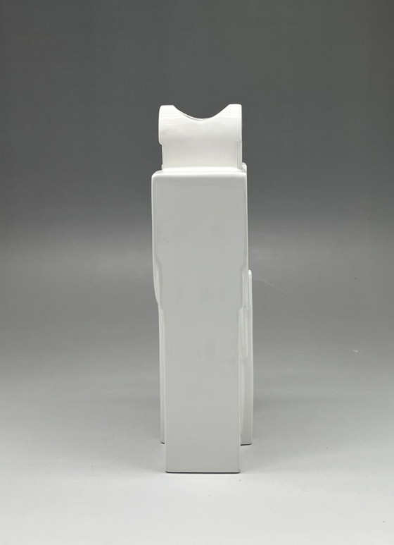 Image 1 of Postmodern GEO-ART vase “Aquarius” (Aquarius) – Attrib. Adolf Stepan – 1980s