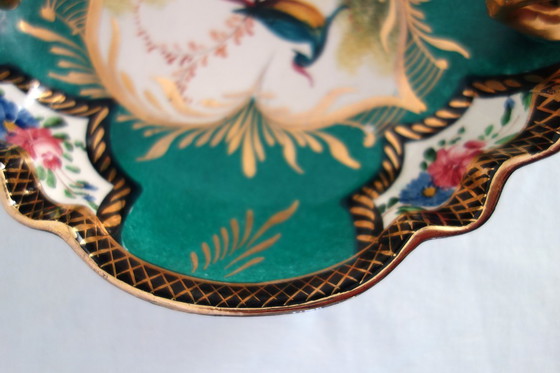 Image 1 of H. Béquet Quaregnon wall dish 1950s