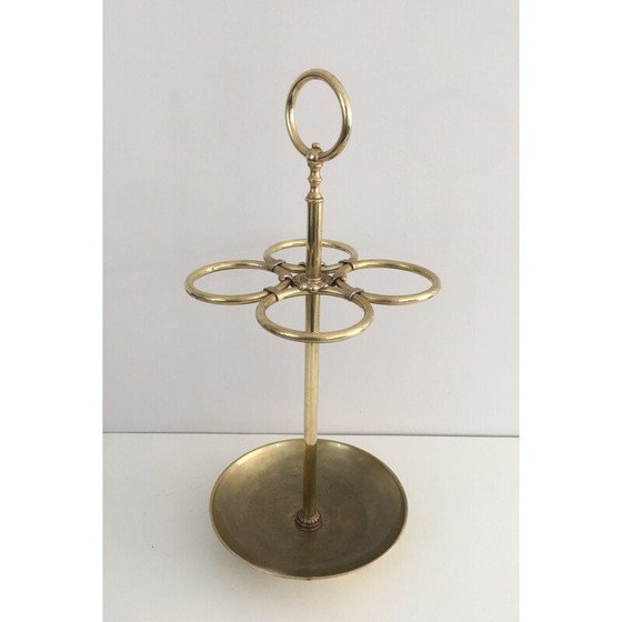 Image 1 of Vintage brass umbrella stand, 1930