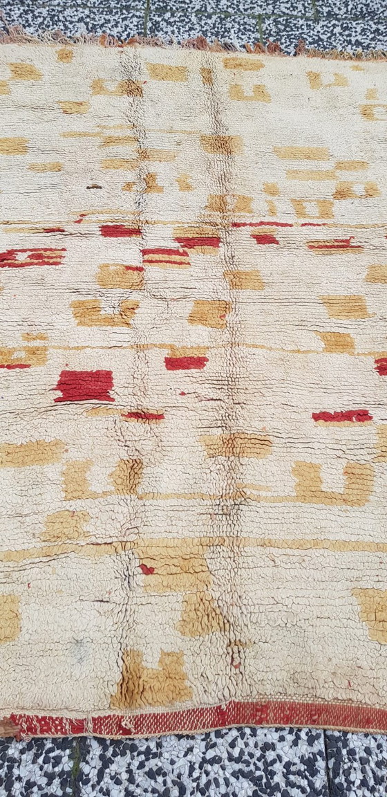 Image 1 of Handgeknoopt Berber kleed wol 199x165cm