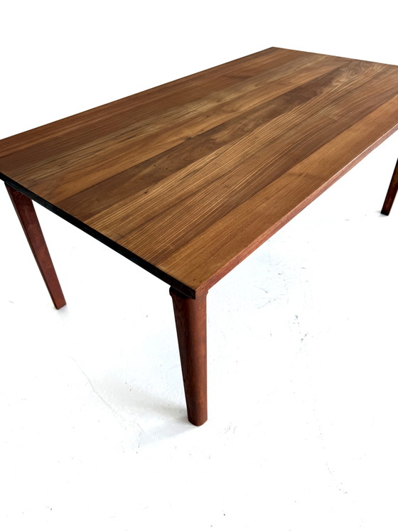 Vintage Danish Teak Dining Table '60 – Wood, Metal (photo 7 of 15)