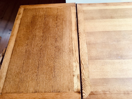 Tavolo in rovere da 140 cm con 2 prolunghe da 60 cm ciascuna! E 6 sedie abbinate. – Tavoli da pranzo, Textile (photo 2 of 5)