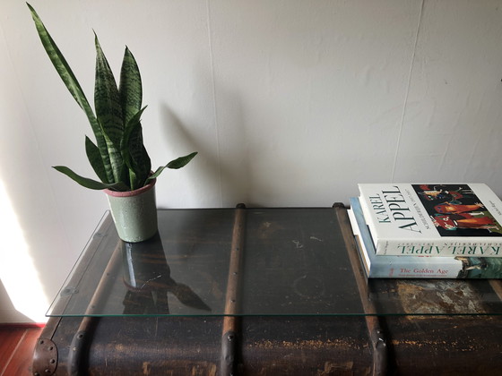 Image 1 of Table hutkoffer vintage