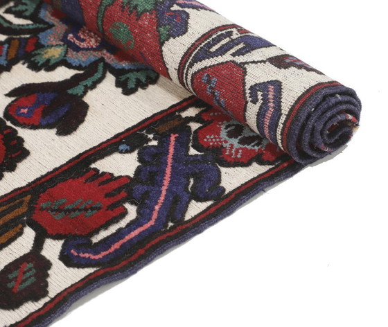 Image 1 of Afghan Kelim Deco Art Handwoven New Rug 350 x 78 cm