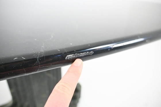 Image 1 of Ovale eettafel "Argo" van Carlo Scarpa voor Simon Gavina, jaren 70