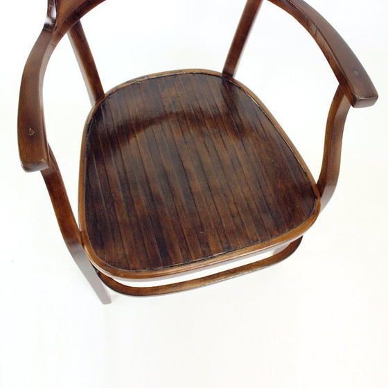 Image 1 of Sillón de madera curvada de Otto Wagner para Thonet n.º 6048, Austria, c. 1900
