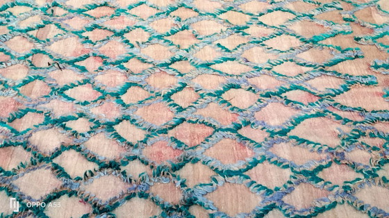 Image 1 of Handgeknoopt Berber kleed wol 385x185cm