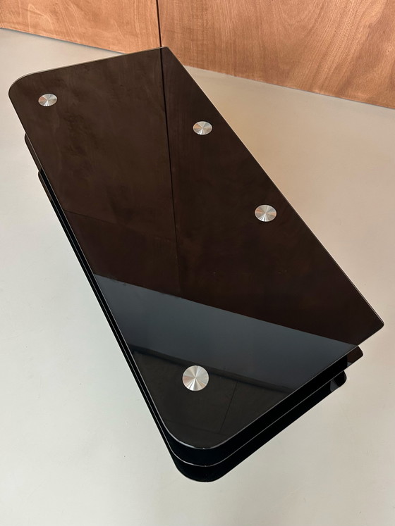 Image 1 of Supporto TV in vetro cromato