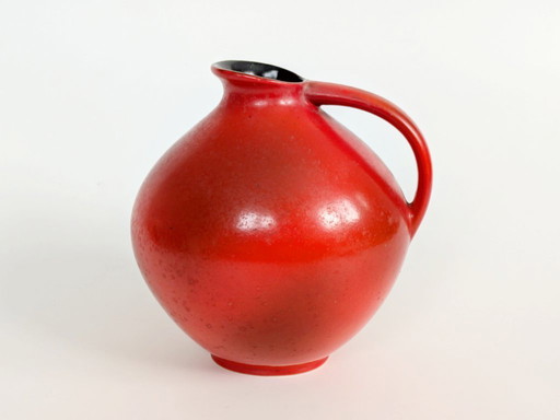 Large Wächtersbach Pottery Jug Vase, Urania Model, 1950s West German Design