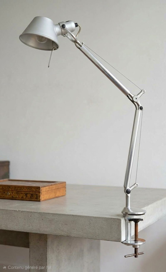 Architect lamp Artemide Tolomeo Tavolo - Italian Design 1987 – Table lamps, Metal, Aluminium (photo 2 of 15)