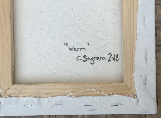 Image 1 of Carlos Sagrera - “Warm” (2018) - Acrílico sobre lienzo - Rutger Brandt Gallery