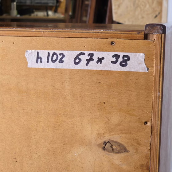 P. Westergaard Møbelfabrik, vintage 1960s Danish Chest of drawers, Wood, Brown, Scandinavian (photo 17 of 17)