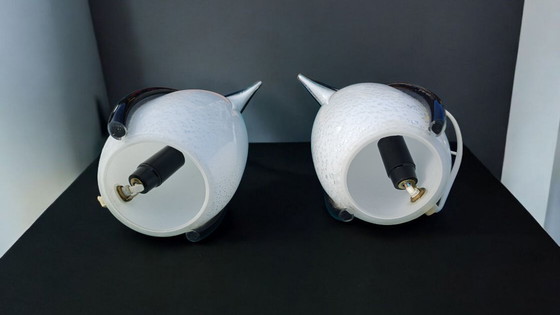 Image 1 of 🤩TWO VINTAGE ABAT JOURS COMPLETELY FROM MURANO.