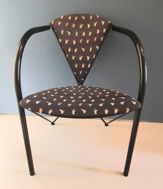 Sedie da pranzo Matthias Gürtler per Artifort anni '80 (6 pezzi) – Textile, Metal (photo 11 of 13)