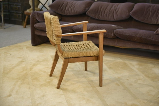 Image 1 of Armchair by Adrien Audoux and Frida Minet for Vibo Vesoul, 1940s