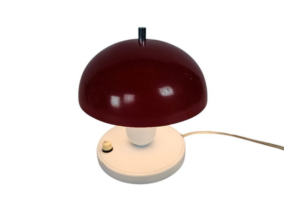 Image 1 of Nordiska - Space Age - Champignon - Lampe de table - Métal - Suède - Années 60