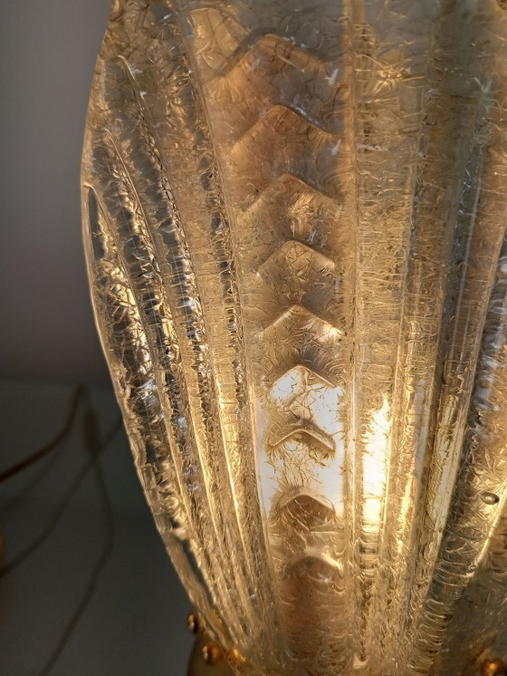 Image 1 of Italian Murano Glass Petali Table Lamp, 1970s