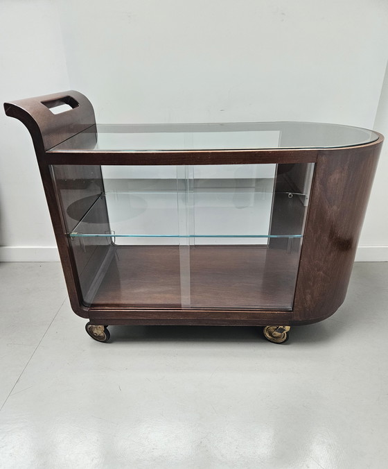 Image 1 of Carrito de servicio/carrito de té Art Déco de la década de 1920