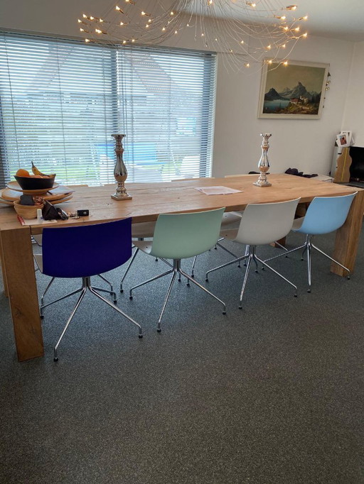 8x Arper Catifa 46 chaises design de différentes couleurs