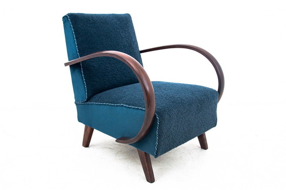 Image 1 of Art Deco armchair from the 1930s. Armchairs designed by J. Halabal.