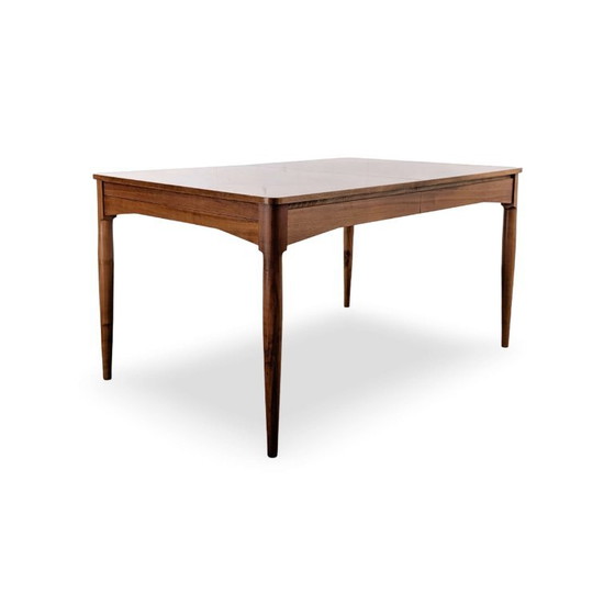 Vintage Dining Table Walnut/Teak Lacquered 1970s Original – Wood (photo 3 of 8)