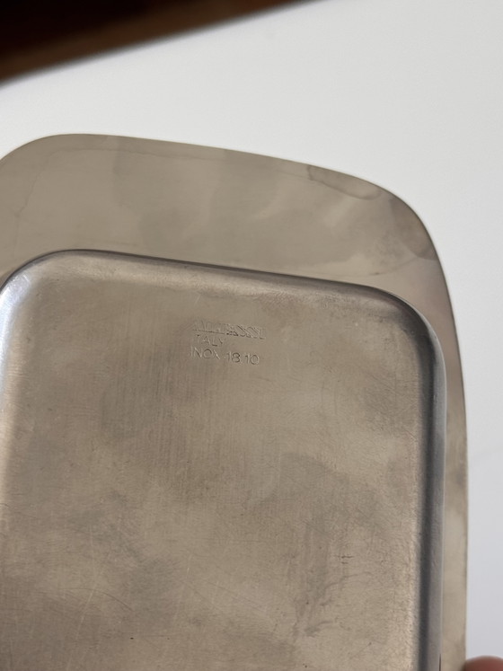 Image 1 of Burriera disegnata da Michael Graves per Alessi - acciaio inox 18/10