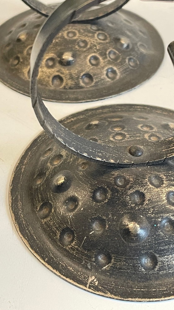 Image 1 of BOUGEOIRS Métal à Patine Noire VINTAGE
