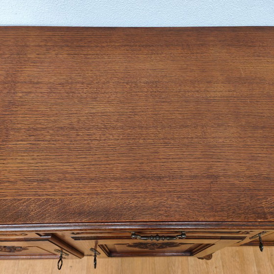 Image 1 of Vintage Louis XV sideboard wall cabinet buffet cabinet