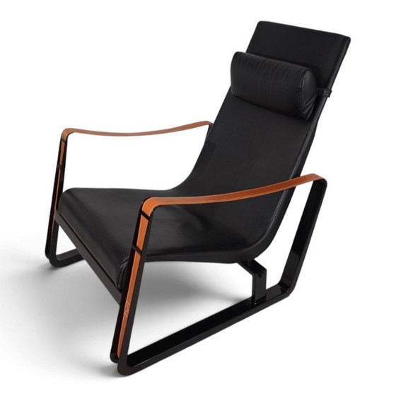 Poltrona lounge Cité di Jean Prouvé per Vitra, 1930 – Poltrone, Pelle, Metallo, Vintage (photo 16 of 21)
