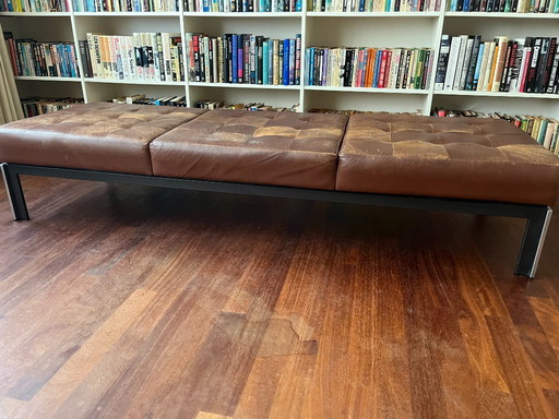 Divano in pelle (marca sconosciuta)