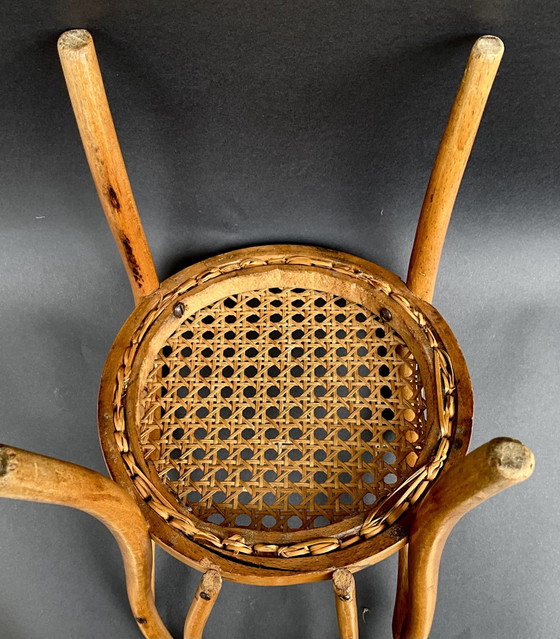 Antique Thonet Doll Chair in Bentwood & Cane, c.1900 – Decorative Objects, Rattan (photo 8 of 8)
