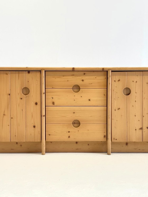 Image 1 of Pine sideboard by Charlotte Perriand for Les Arcs