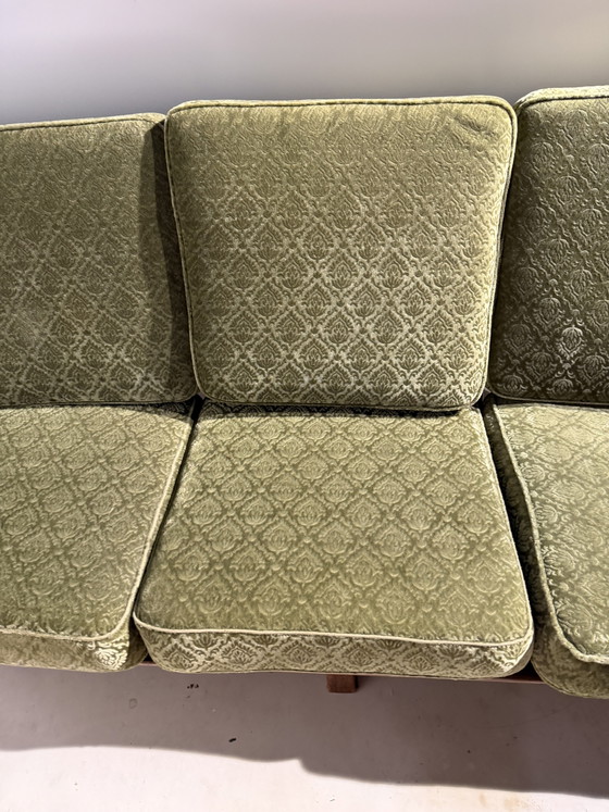 Vintage Bank Bankstel Retro Art Deco – Banken, Metal, Textile (photo 3 of 15)