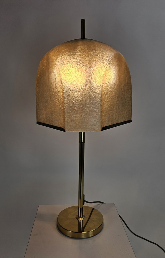 Image 1 of Lampada da tavolo italiana in fibra di vetro