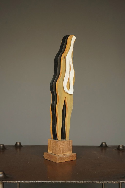 Surrealist Sculpture of Standing Figure. 1970s