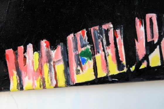 Lugano – Fred Michiels, Peintures et dessins, Wood, Canvas (photo 6 of 8)