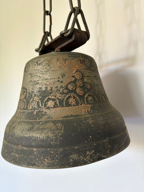 Image 1 of Antica campana in bronzo – Italia, 1870