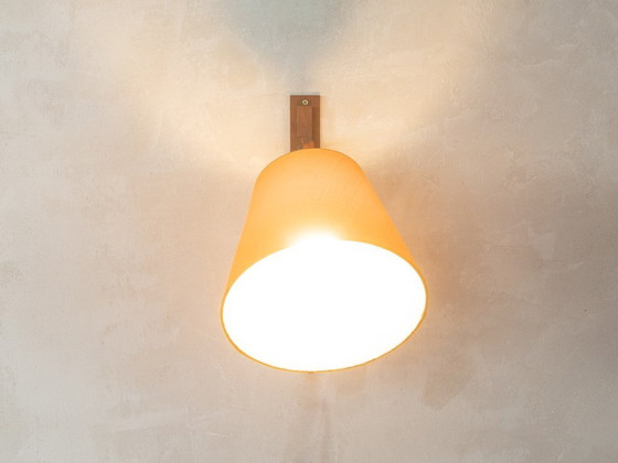 1960er Scherenlampe – Wandleuchten, Stoff, Holz (photo 5 of 9)