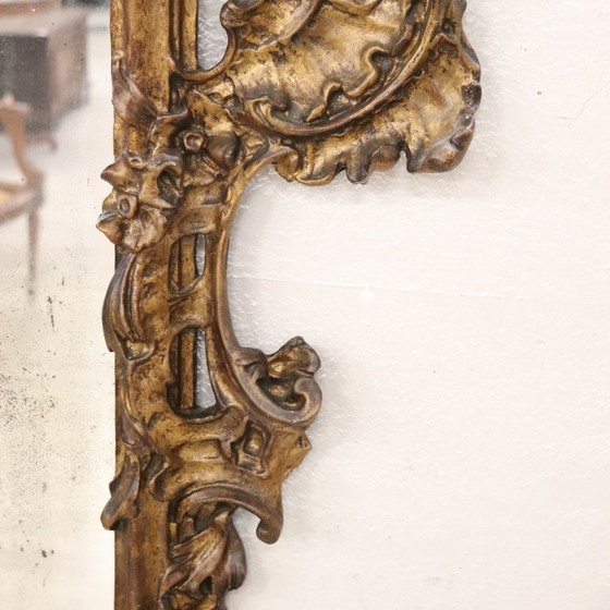 Image 1 of Antique large wall mirror, Italy late 19th century