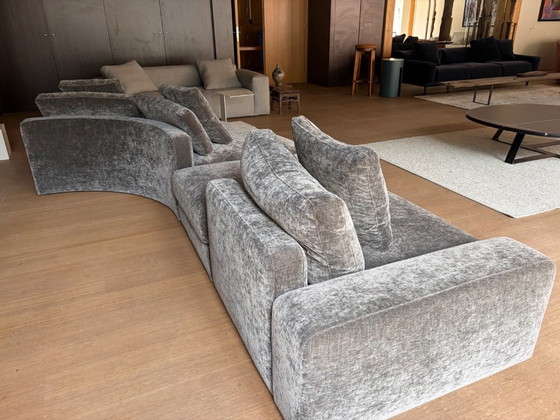 Sofa model Harold - brand - Meridiani – Modular sofas, Textile, Velvet (photo 3 of 5)