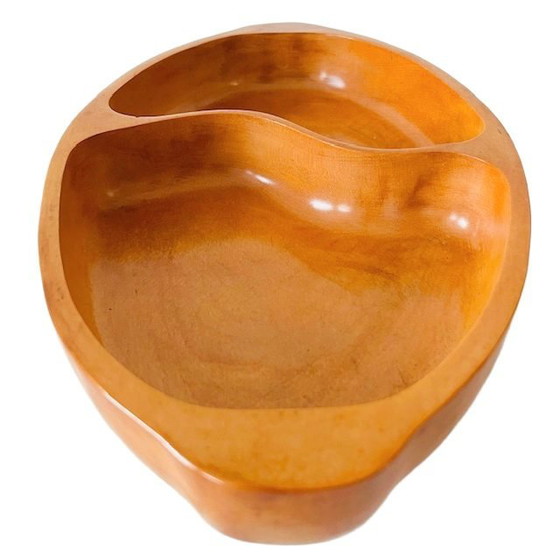 Image 1 of Ciotola per antipasti in legno di teak ovale