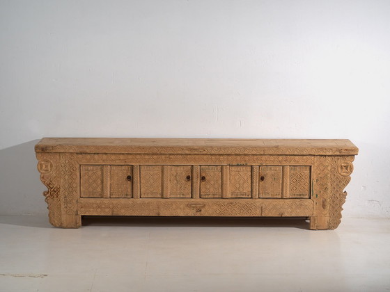 Aparador bajo antiguo de estilo oriental (c.1900) #56, Aparadores, Madera, Hierro, Beige (foto 44 de 60)