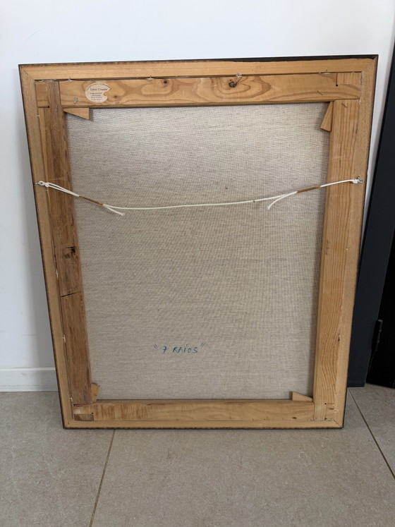 Beautiful original painting J. Robalo – 2005 – signed – José Robalo, Paintings & Drawings, Wood, Canvas (photo 8 of 8)