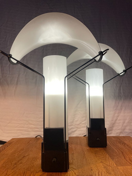 Palio Table Lamp by Perry A. King & Santiago Miranda for Arteluce, 1985