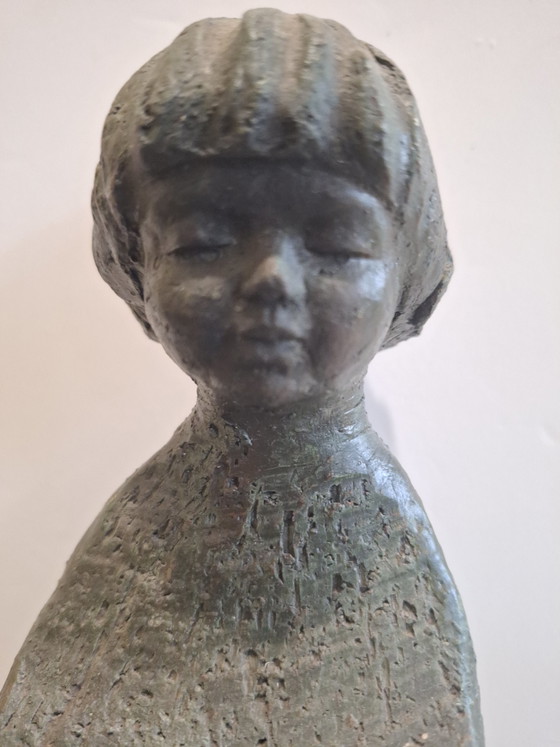 Gruppo scultoreo Portacandele Geert Kunen – Bronze, Ceramic (photo 5 of 10)