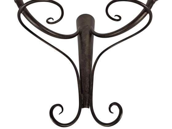 Image 1 of LAM - Lightning - wandlamp - Made in Italy - metaal - mond geblazen glas - 2000