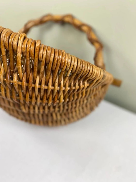 Panier mural en osier – Objets déco, Wicker, Rattan (photo 10 of 13)