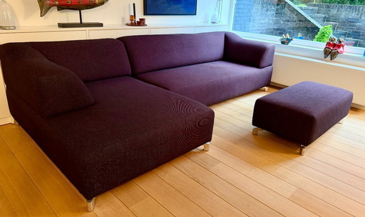 Leolux Faya Lobi Sofa, Chaiselongue und Hocker