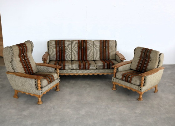 Image 1 of Brutalist Danish sofa